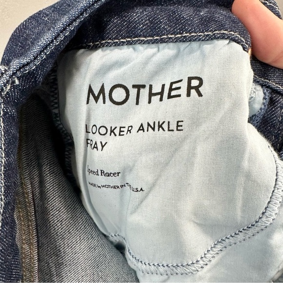 MOTHER The Looker Ankle Fray Skinny Jeans in Speed Racer - Picture 8 of 8